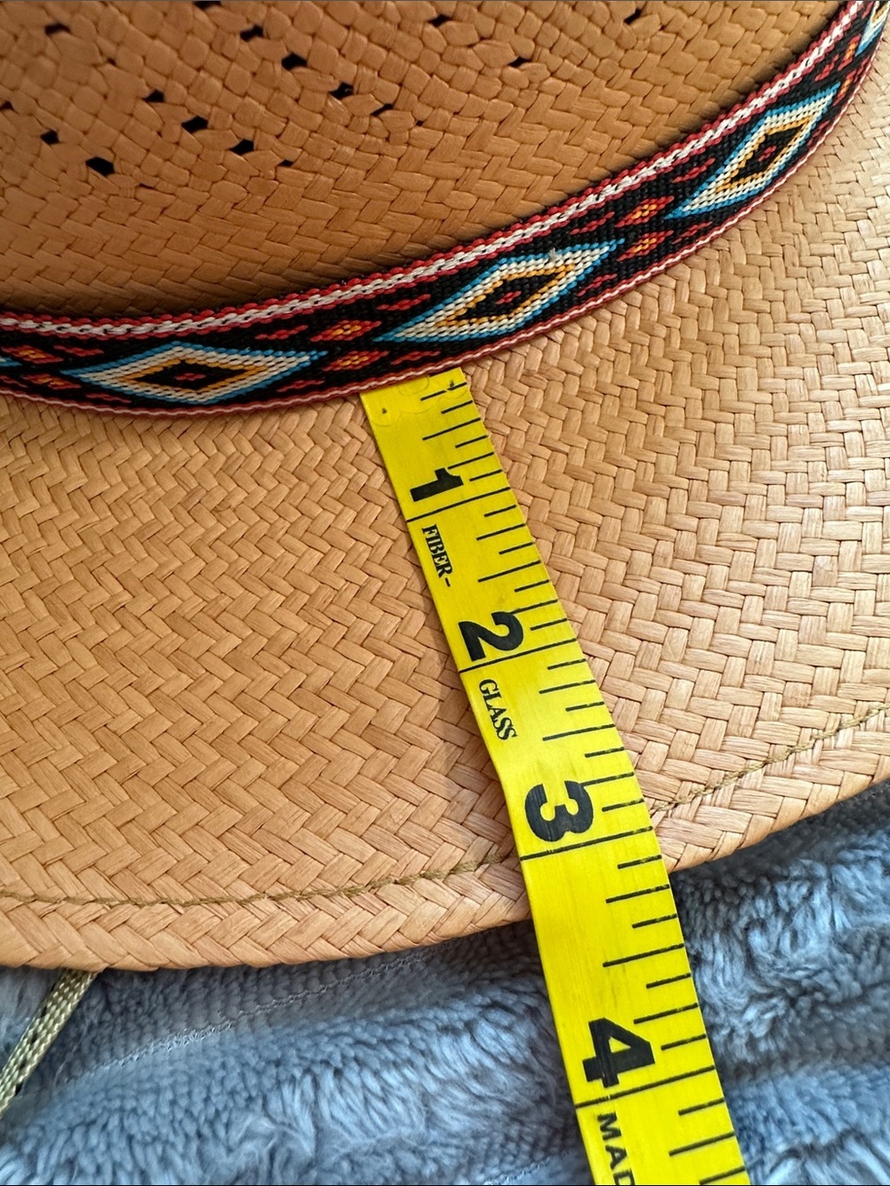 San Francisco hat co  straw Panama fedora hat with SPF 50 - Picture 13 of 13